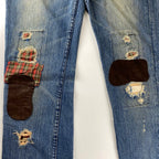 限定 POLO RALPH LAUREN ポロラルフローレン / BOBBY JEAN パッチワークデニム CRUISE/HOLIDAY2011 SIZE:W80cm