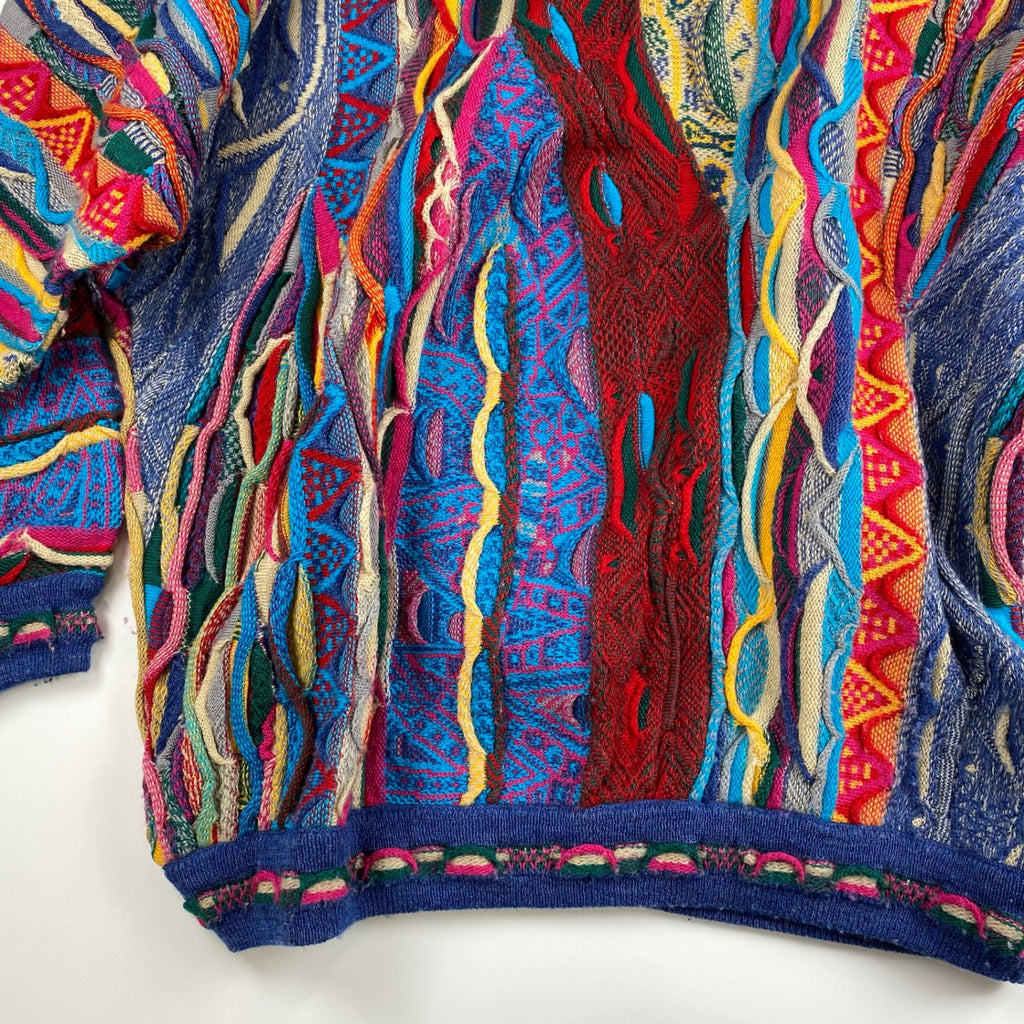 90s BONZO ボンゾ / ヴィンテージ 3Dニット SIZE:XL