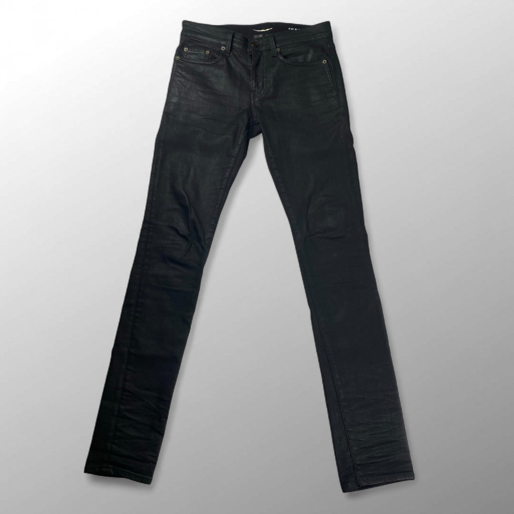 【タグ付】 SAINT LAURENT PARIS サンローラン パリ / コーティング スキニーデニムパンツ 527389 参考定価：80,000程度 SIZE：29