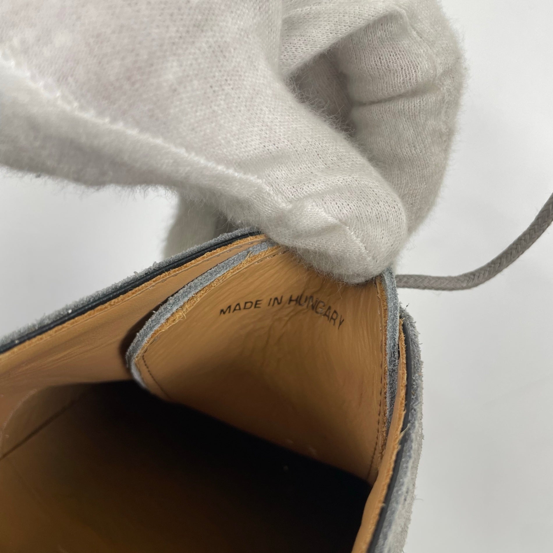 EMPORIO ARMANI エンポリオ アルマーニ / スウェードレザーシューズ 美品 参考定価：55,000程度 SIZE:5(24.5cm程度)