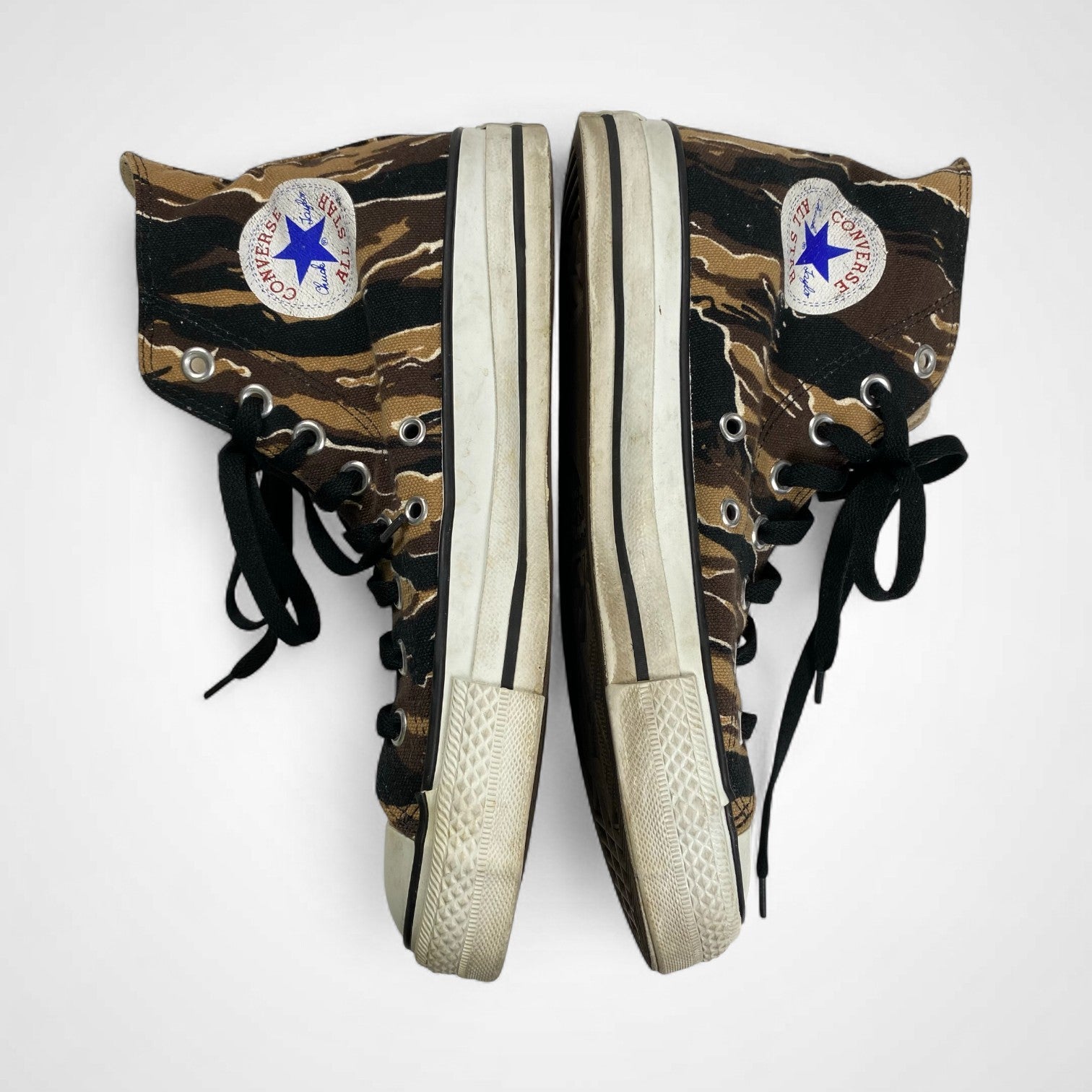 CONVERSE コンバース / キリン柄 ハイカットスニーカー MADE IN JAPAN ブラウン SIZE：7 1/2(26cm程度)