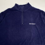 90s POLO SPORT ポロスポーツ / ヴィンテージ パイル ハーフジップシャツ カナダ製 SIZE:XL