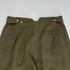 VINTAGE / ユーロヴィンテージ リネンツータックスラックス SIZE:44