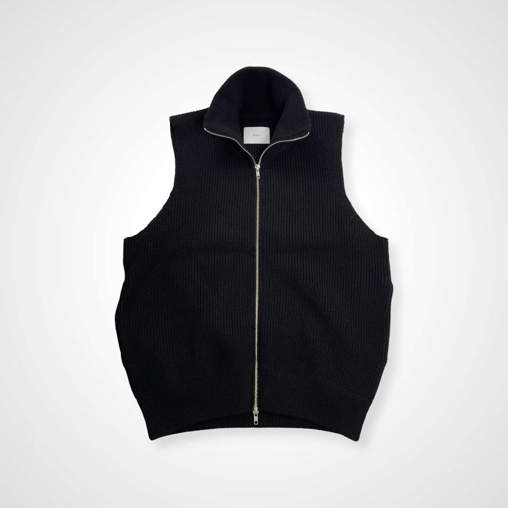 stein シュタイン / OVERSIZED DRIVERS KNIT ZIP VEST 23AW ST697 参考定価：44,000+tax SIZE:S
