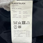 product ALMOST BLACK / ミニマルユーティリティベスト 参考定価：42,000程度 SIZE:1