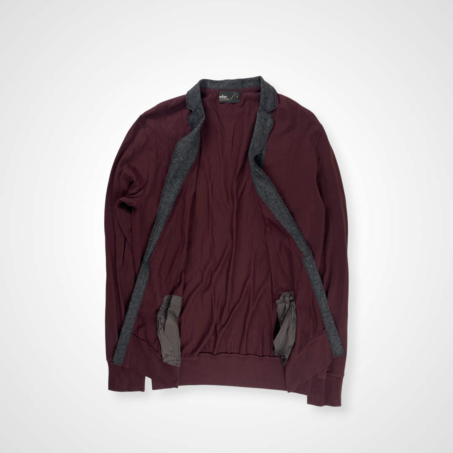 kolor カラー / フェルトカラーカーディガン 参考定価：33,000+tax SIZE:1