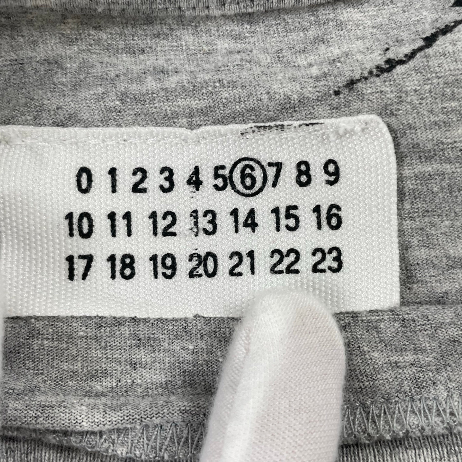 Maison Martin Margiela 6 / 01-03年 「Live」TEE SIZE:S