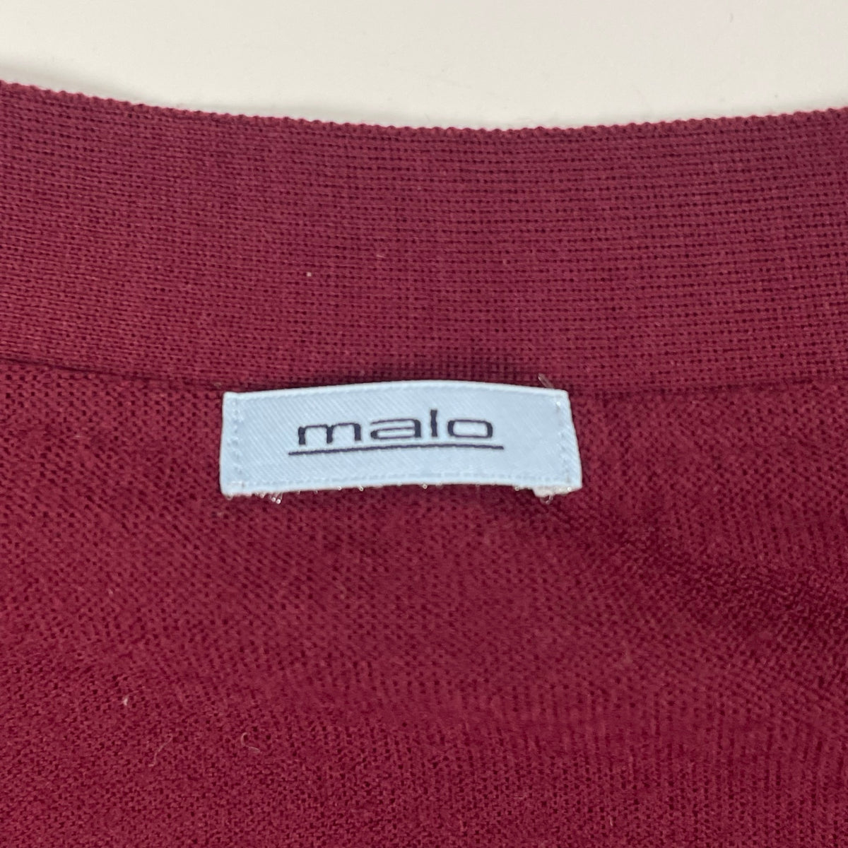 malo / ピュアウールニットベスト 参考定価：100,000程度 SIZE:52