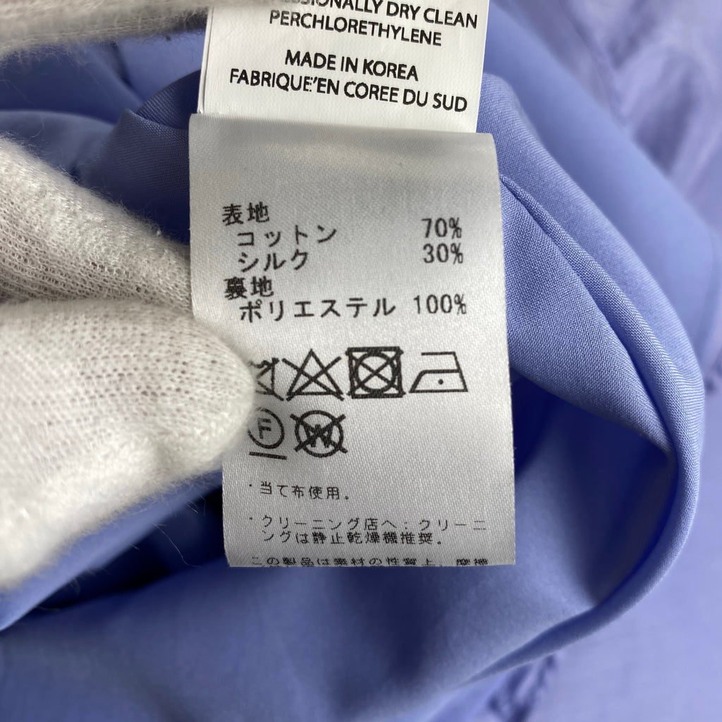 EMIN＆PAUL エミンアンドポール / コットン×シルク キャミソールワンピース ロンドン発 IENA取り扱い 参考定価：22,000+tax SIZE：S