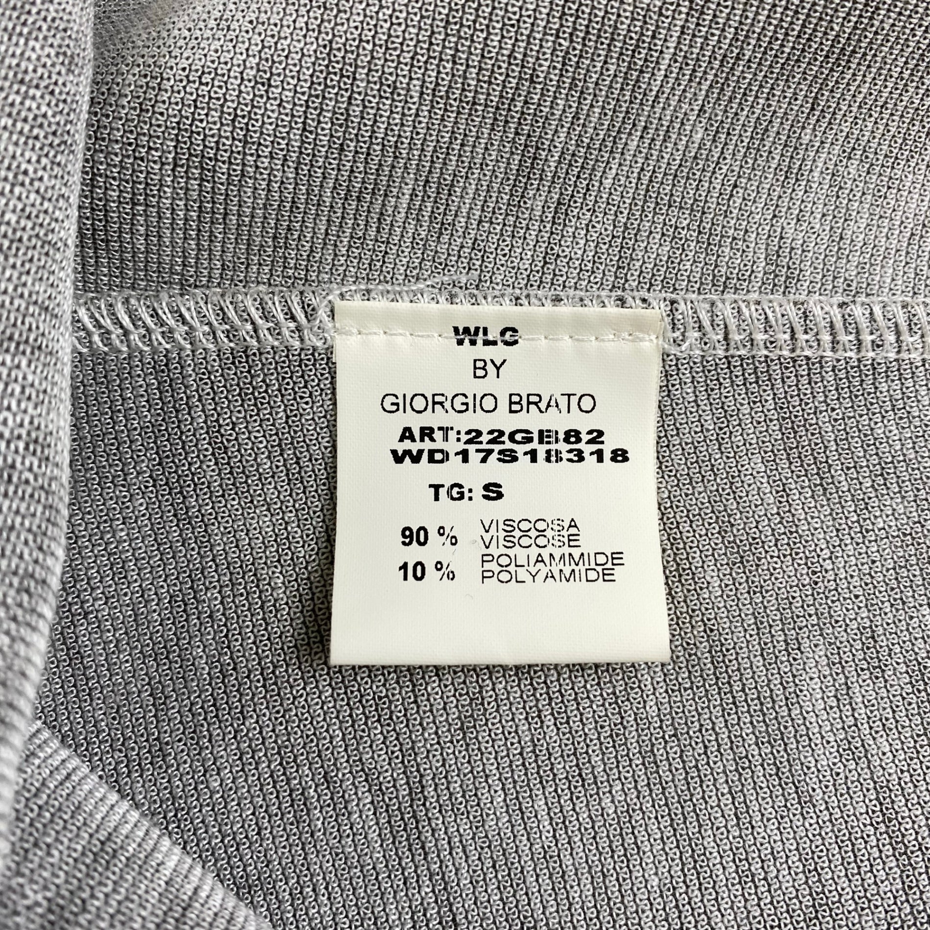WLG by Giorgio Brato ダブリューエルジーバイジョルジオ ブラット / アシンメトリースカート MADE IN ITALY SIZE:S