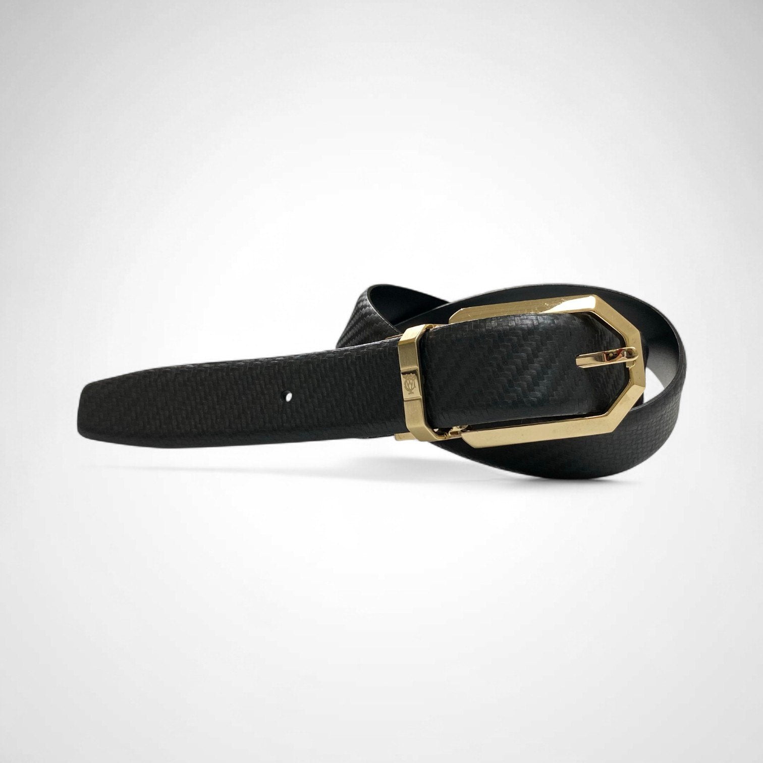 dunhill ダンヒル / リバーシブルベルト ゴールドバックル 極美品 参考定価：50,000程度