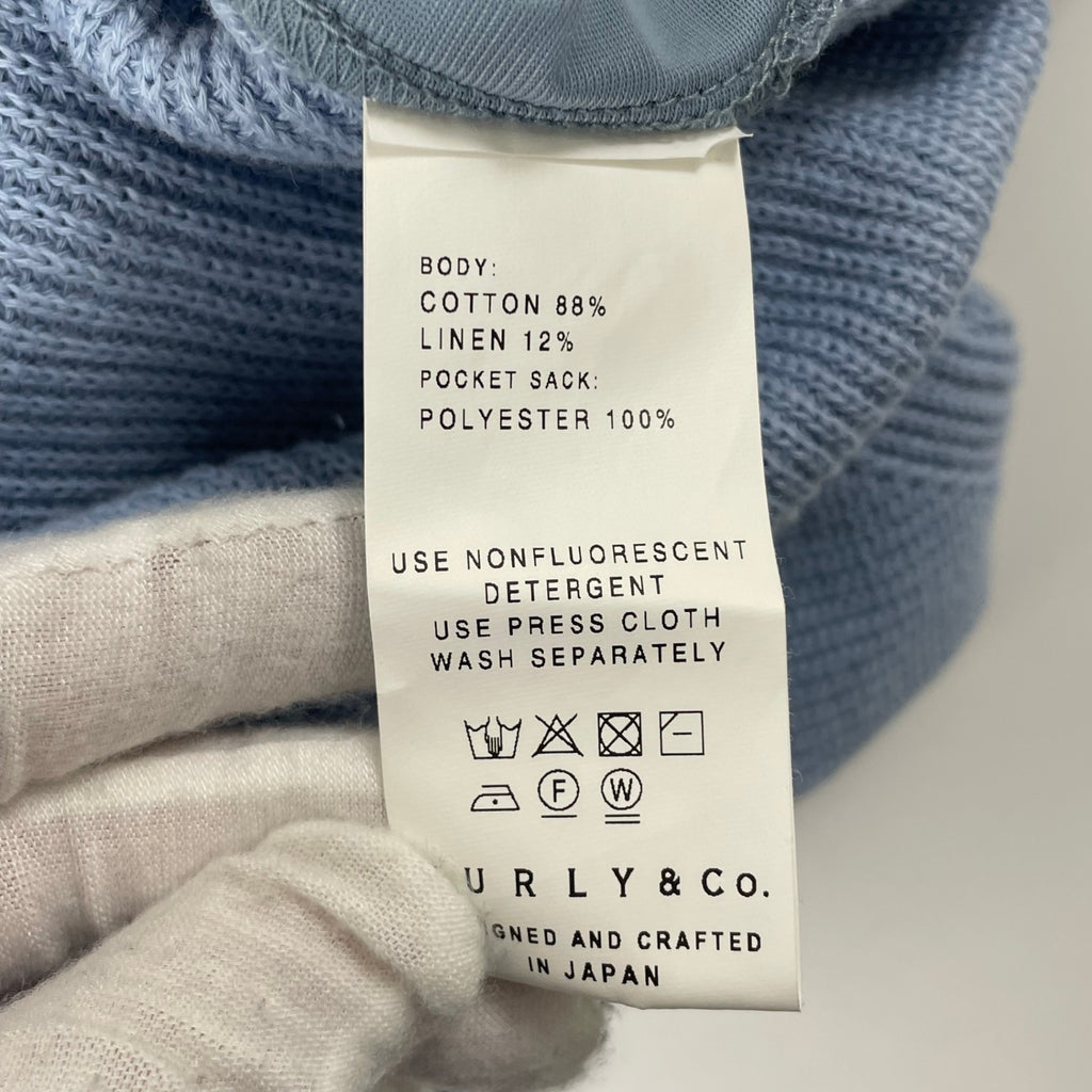 CURLY＆Co / COTTON LINEN TWIST KNIT 参考定価：16,300+tax SIZE:1