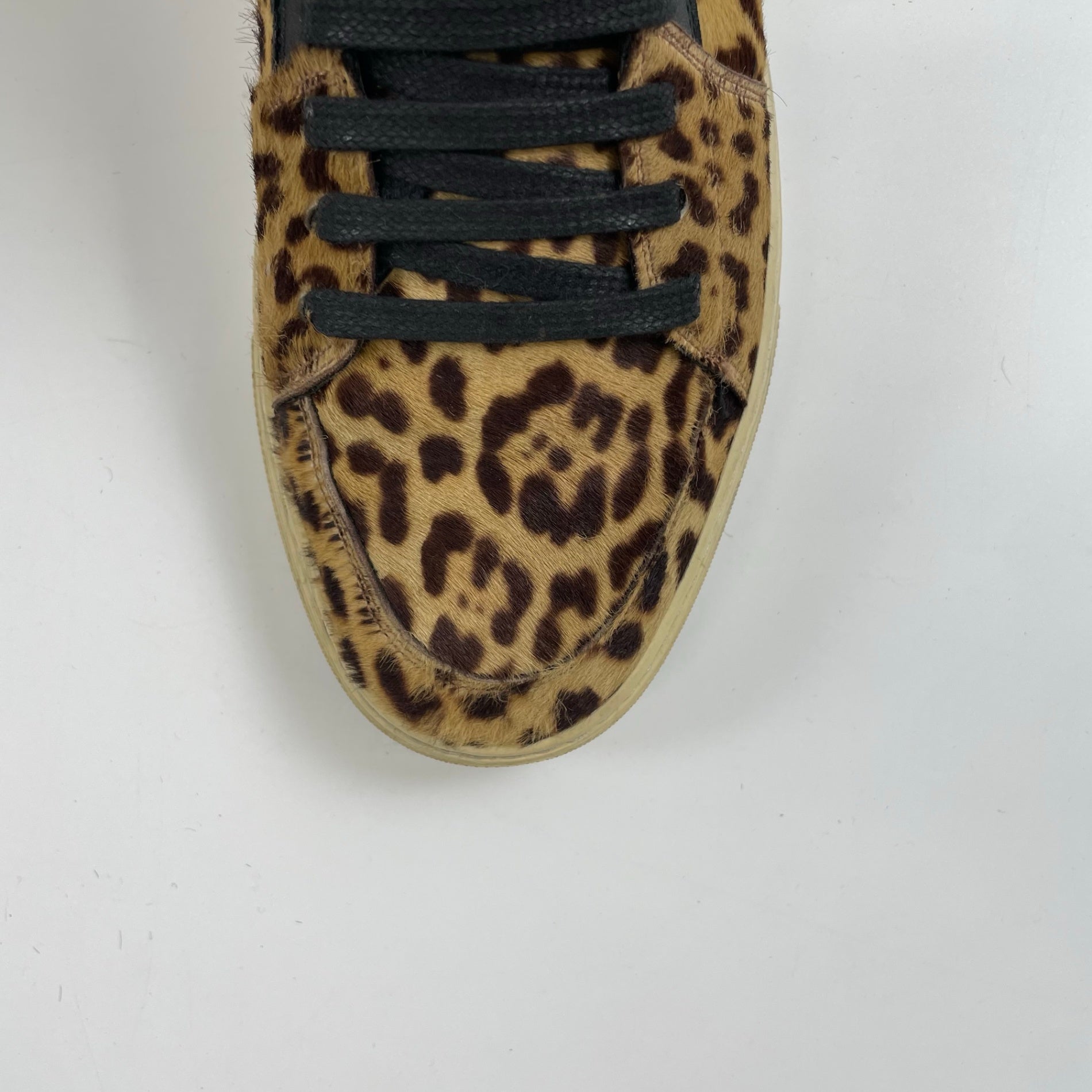 Yves Saint Laurent / レオパードハイカットスニーカー 参考定価：70,000程度 SIZE:41
