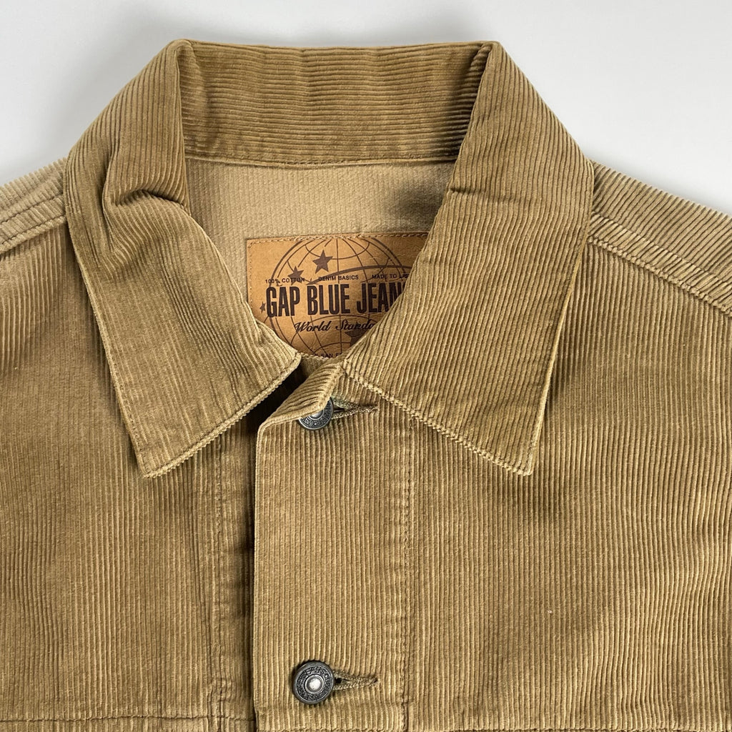 OLD GAP オールドギャップ / 00s コーデュロイトラッカージャケット ピンバッジ付 SIZE:S