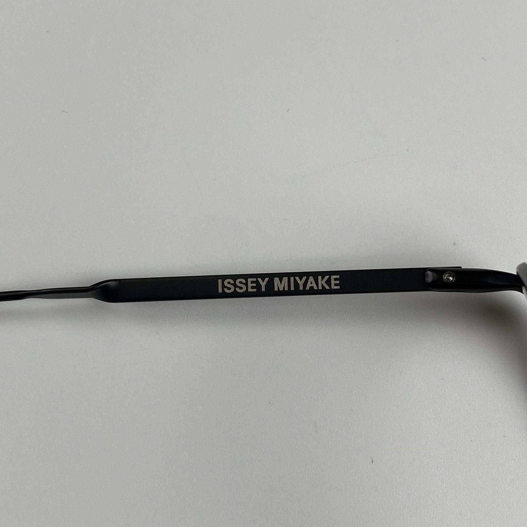 【極美品】 ISSEY MIYAKE × 金子眼鏡 / HEXAGON-S アイウェア 度なしクリアレンズ SIZE：52□17