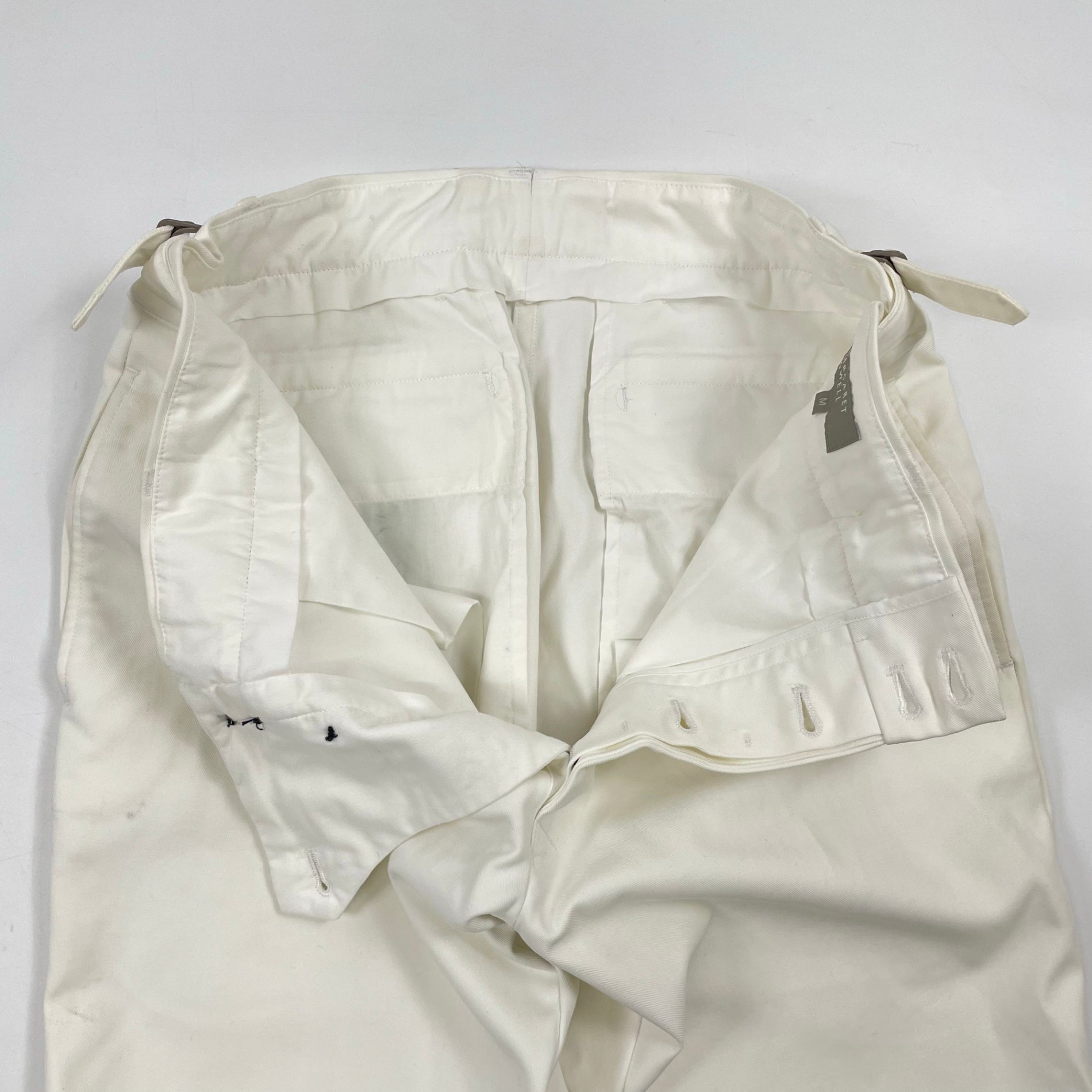 MARGARET HOWELL / 日本製サイドベルトスラックス 参考定価：38,000程度 SIZE:M