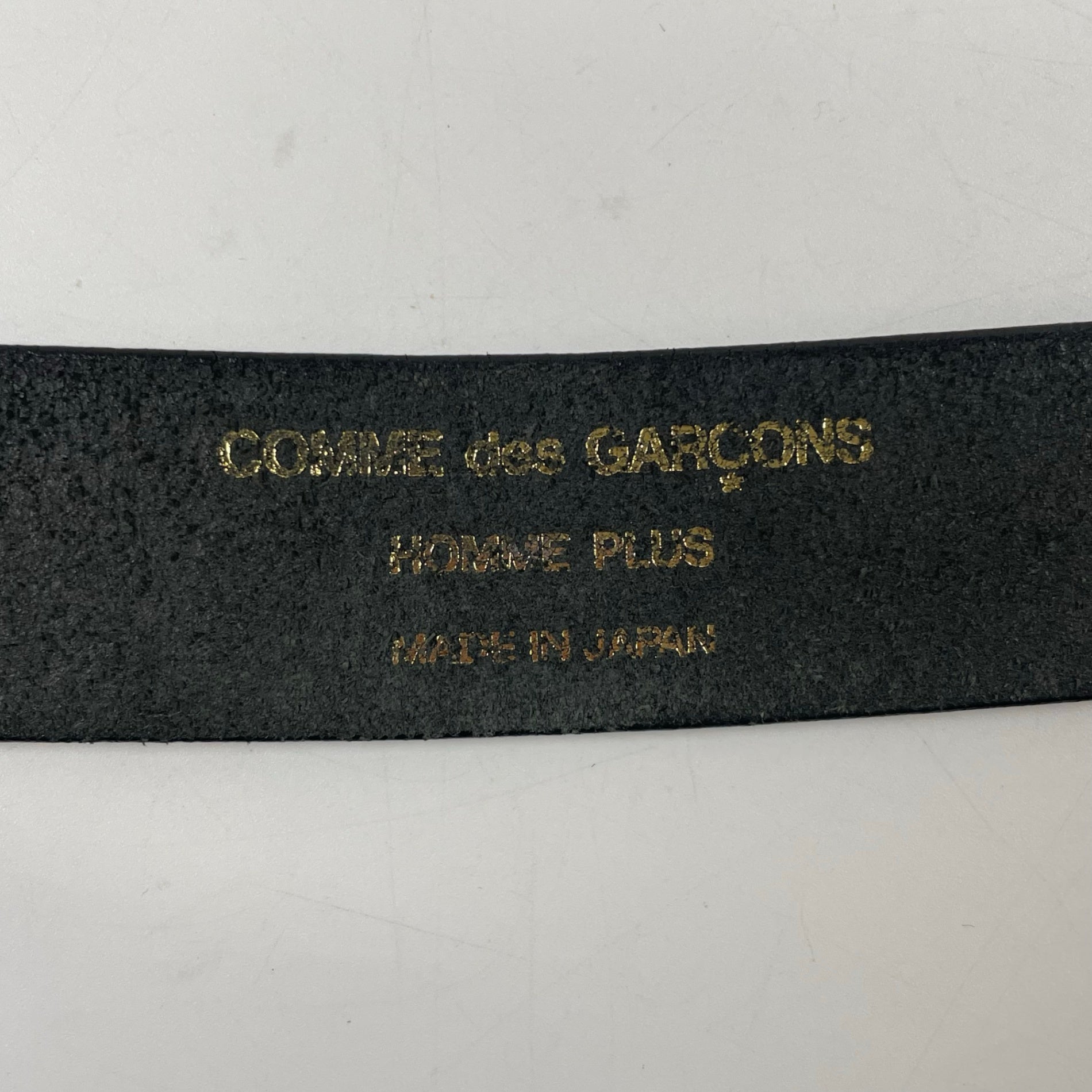 COMME des GARCONS HOMME PLUS / 13SS カラースタッズレザーベルト 全長:約115cm