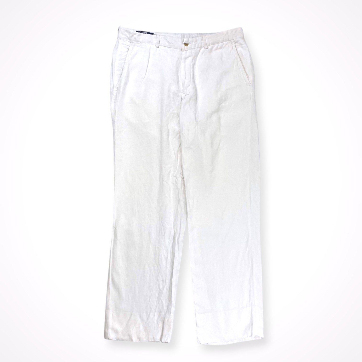 Polo by Ralph Lauren / イタリア製 ピュアリネンパンツ SIZE:32