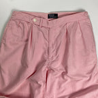 ～90s Polo by Ralph Lauren ポロ バイ ラルフローレン / グルカトラウザーズ 2タック ピンク USA製 SIZE：W34 L34