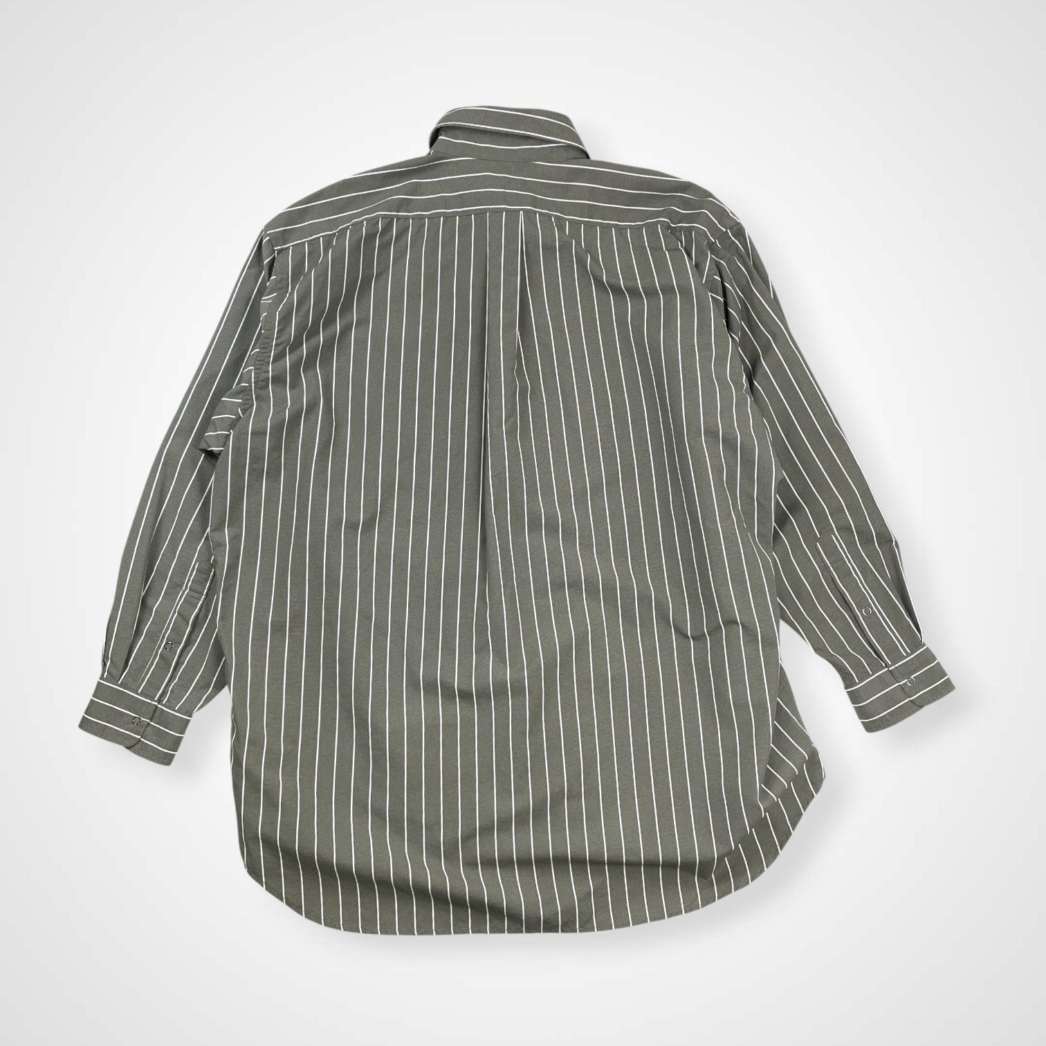 BURLAP OUTFITTER バーラップアウトフィッター / L/S B.B SHIRT PRINTED シャツ SUPPLEX 参考定価：17,000+tax SIZE:M