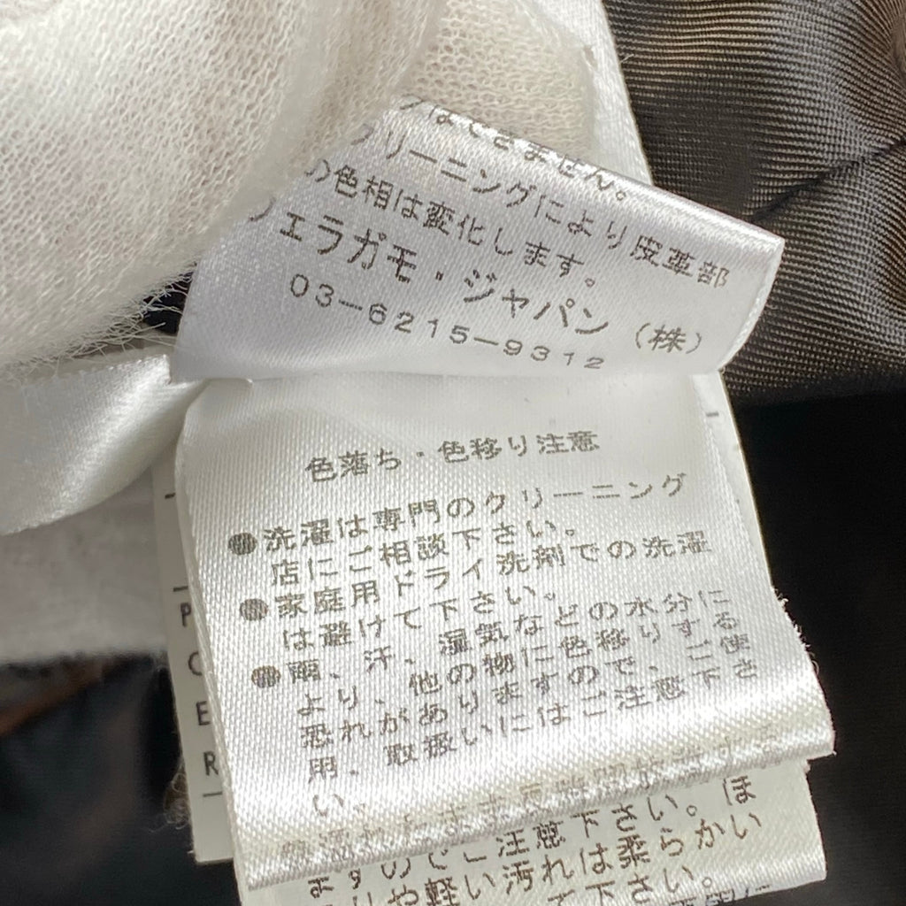 Salvatore Ferragamo サルバトーレ フェラガモ / レザーテーラードジャケット SIZE:48（L程度）