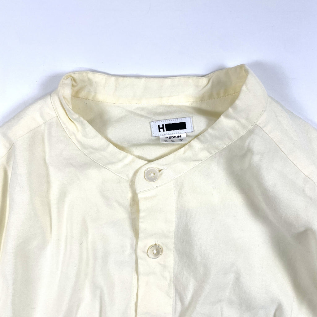 H BEAUTY＆YOUTH / BAND COLLAR VOLUME SHIRT 参考定価：19,000+tax SIZE:M