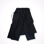Ground Y yohji yamamoto / トロピカルウールラップパンツ ハカマ SIZE:3