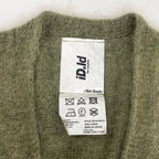id × anytee アイディー エニティー / KID MOHAIR JUMPER (CARDIGAN TYPE) キッドモヘヤカーディガン SIZE:L