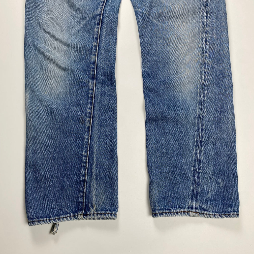 Levi's リーバイス / 赤耳 セルビッジ デニムパンツ エルパソ工場 黒カン SIZE：W74