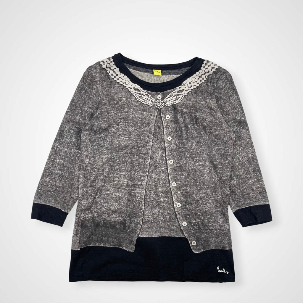 Paul + PAUL SMITH ポールスミス / トロンプルイユカットソー Y2K SIZE：M