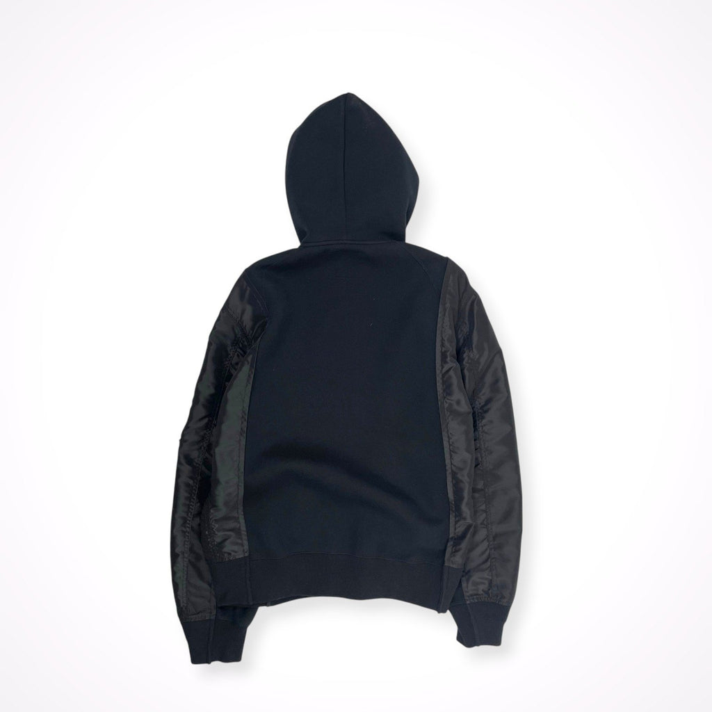 sacai / Sponge Sweat x Nylon Twill Hoodie 参考定価：80,000程度 SIZE:1