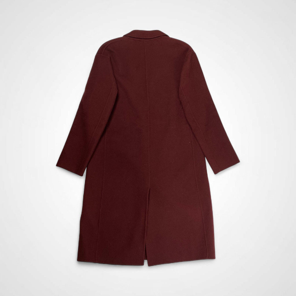 vince. ヴィンス / 1B ライトメルトンコート ワインレッド  参考定価：120,000程度 SIZE:XS