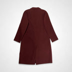 vince. ヴィンス / 1B ライトメルトンコート ワインレッド  参考定価：120,000程度 SIZE:XS