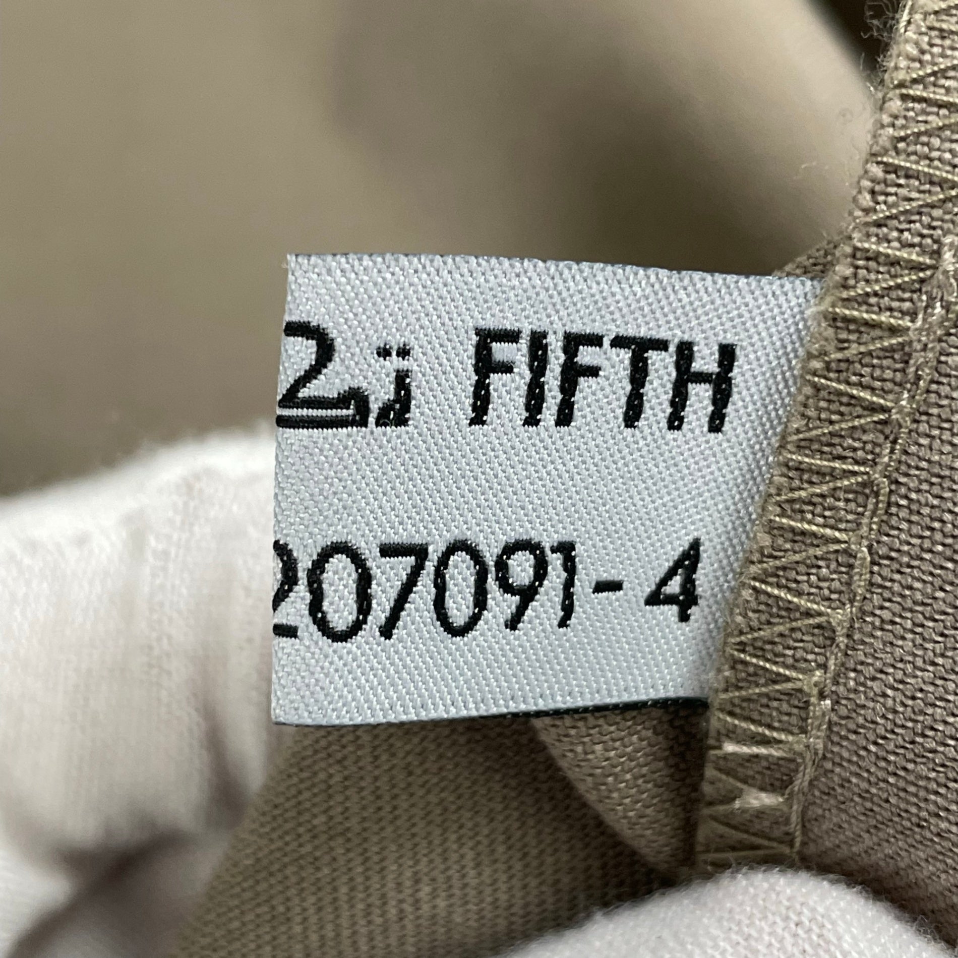 FIFTH GENERAL STORE / オープンカラー ジップアップシャツ SIZE：FREE
