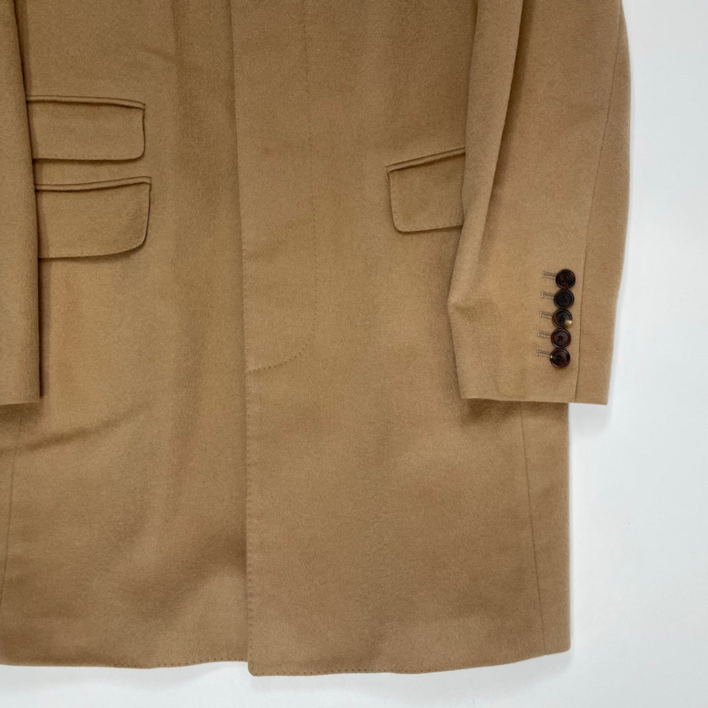 PS Paul smith ピーエス ポールスミス / ピュアカシミヤコート キャメル 参考定価：140,000程度 SIZE:L