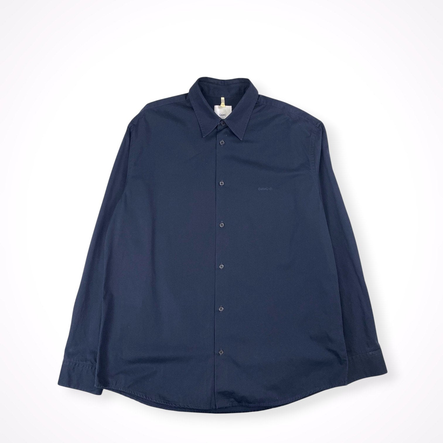 OAMC / system shirt ブラック 参考定価：60,000程度 SIZE:L