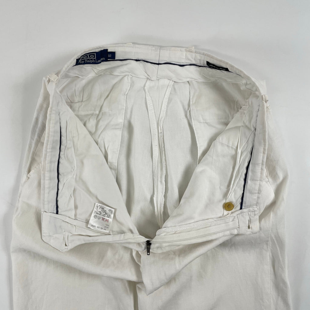 Polo by Ralph Lauren / イタリア製 ピュアリネンパンツ SIZE:32