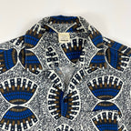 monkey time × moyan africa / コラボ AFRICAN SHIRT 参考定価：15,300+tax SIZE:S(L程度)