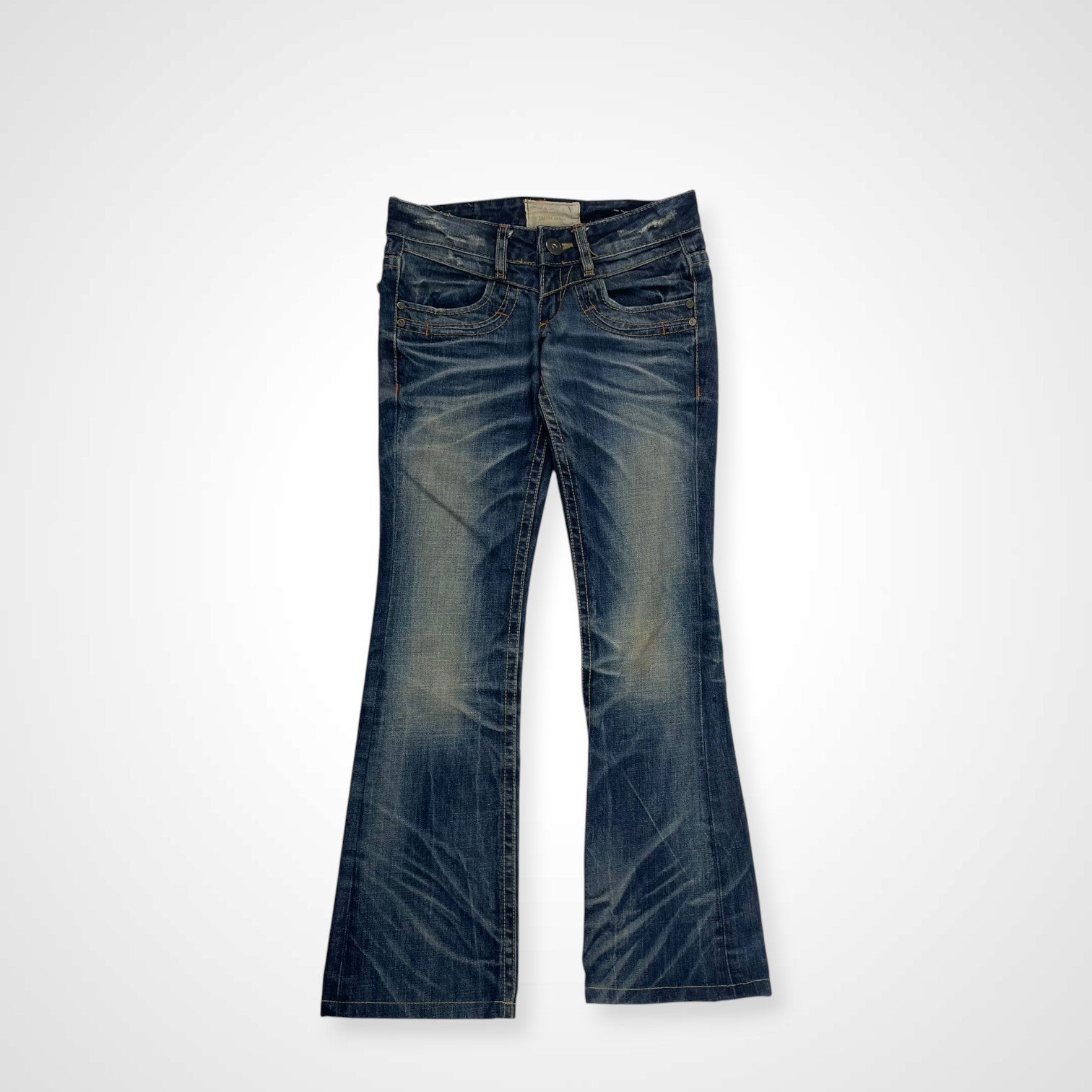 LOLITA JEANS ロリータジーンズ / Y2Kスタッズフレアデニムパンツ SIZE:24