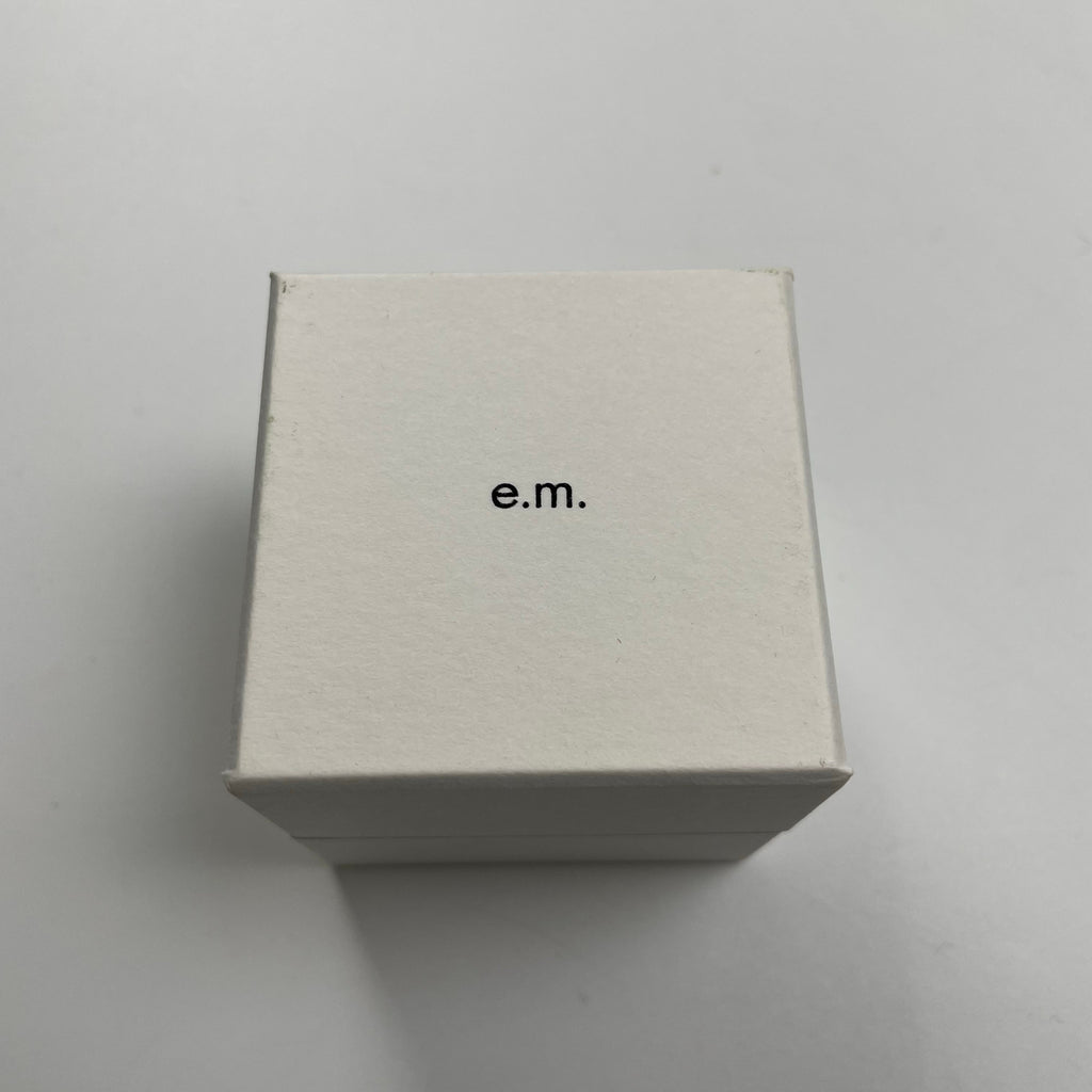 e.m. イーエム / ジルコニアリング 参考定価：28,000+tax SIZE:18号