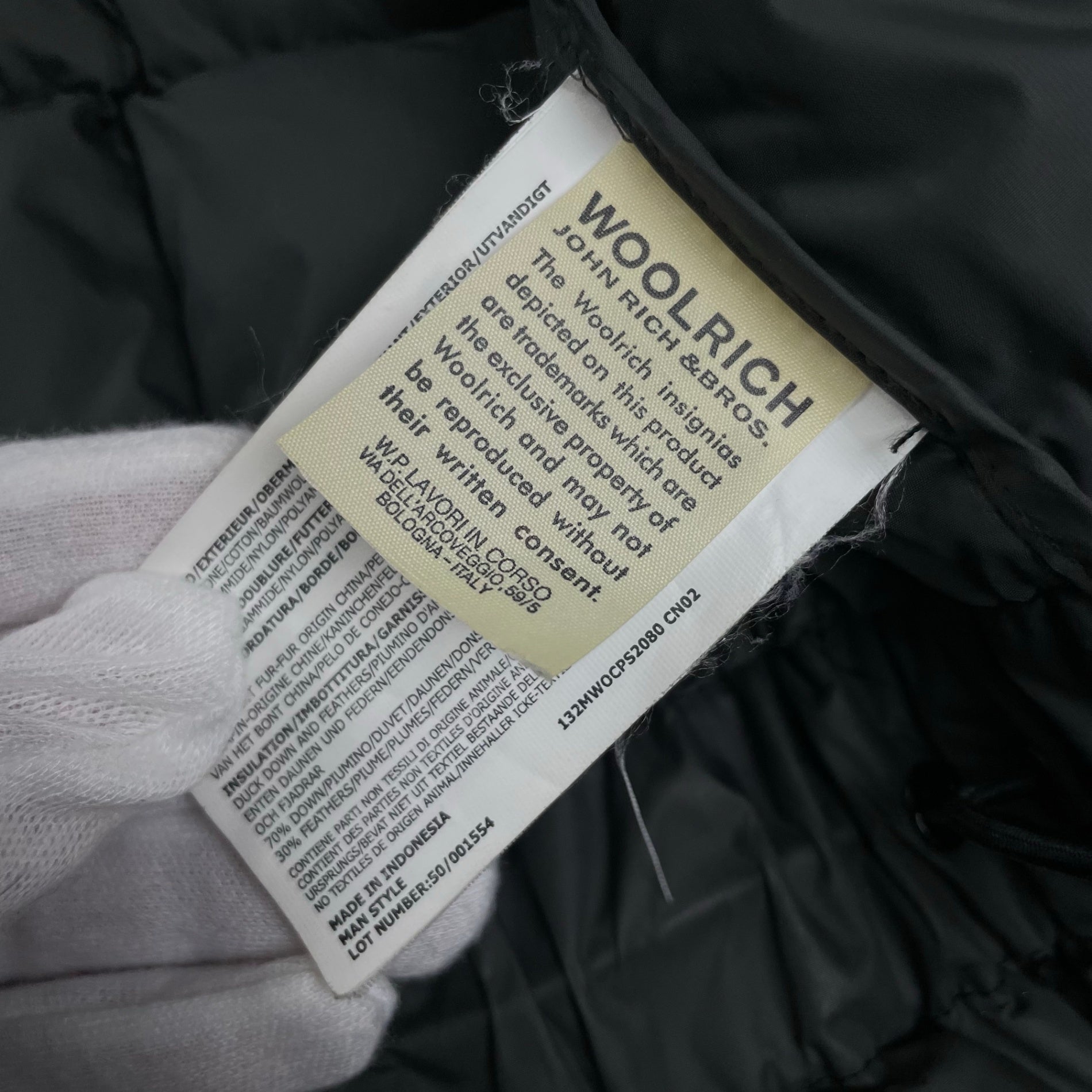 WOOLRICH ウールリッチ / BLIZZARD JACKET ブリザードダウンジャケット ラビットファー  参考定価：100,000程度