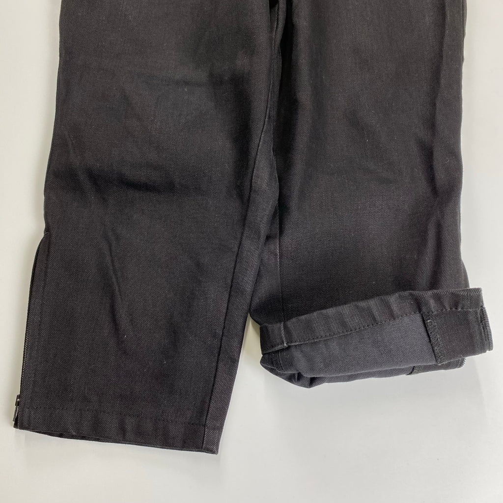 NUMERO UNO ヌメロ ウーノ  小沢宏氏 / クロップドデニムパンツ ブラック 参考定価：25,000程度 SIZE：32