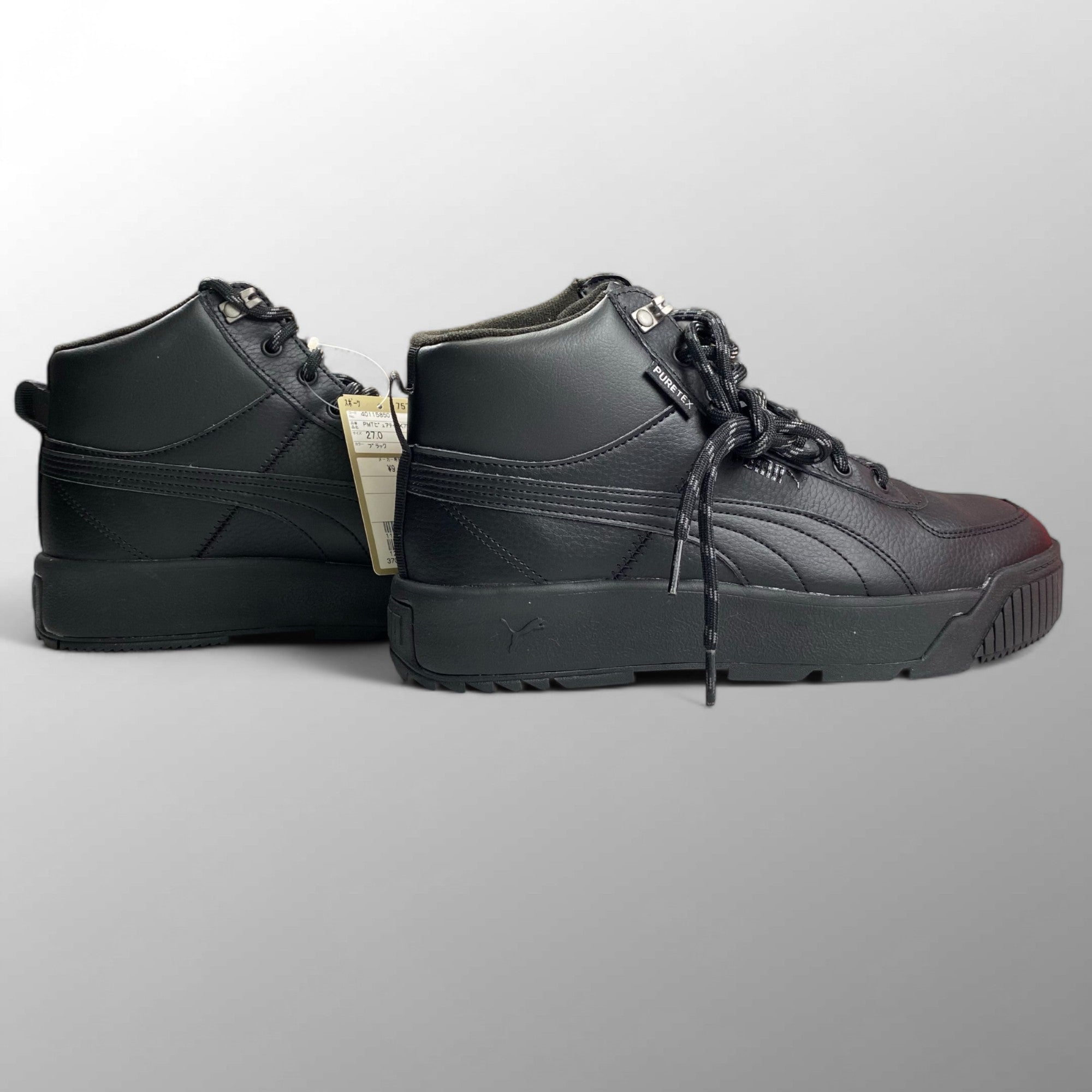 【未使用】 PUMA プーマ / TARRENZ SB 3 PURETEX スニーカー ブーツ ブラック SIZE:27cm