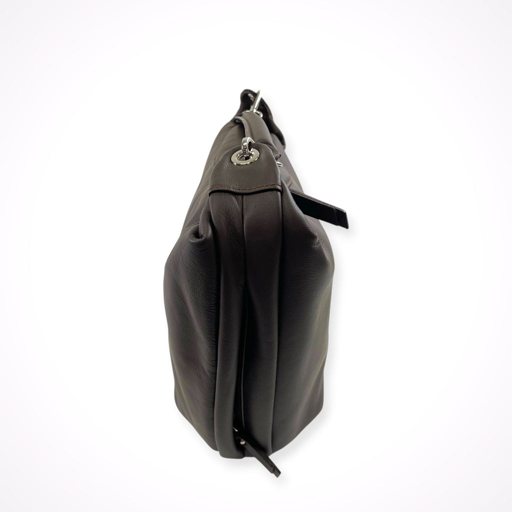 OTTINO / カーフレザーの2ウェイバッグ 極美品 現行品 参考定価：70,000+tax