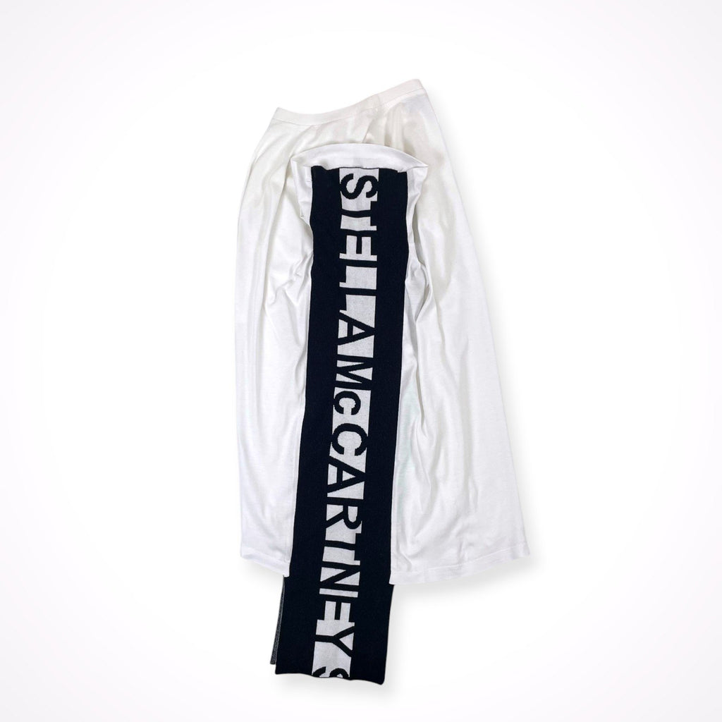 STELLA McCARTNEY / ロゴニット切替Tシャツ 参考定価：60,000程度 SIZE:40