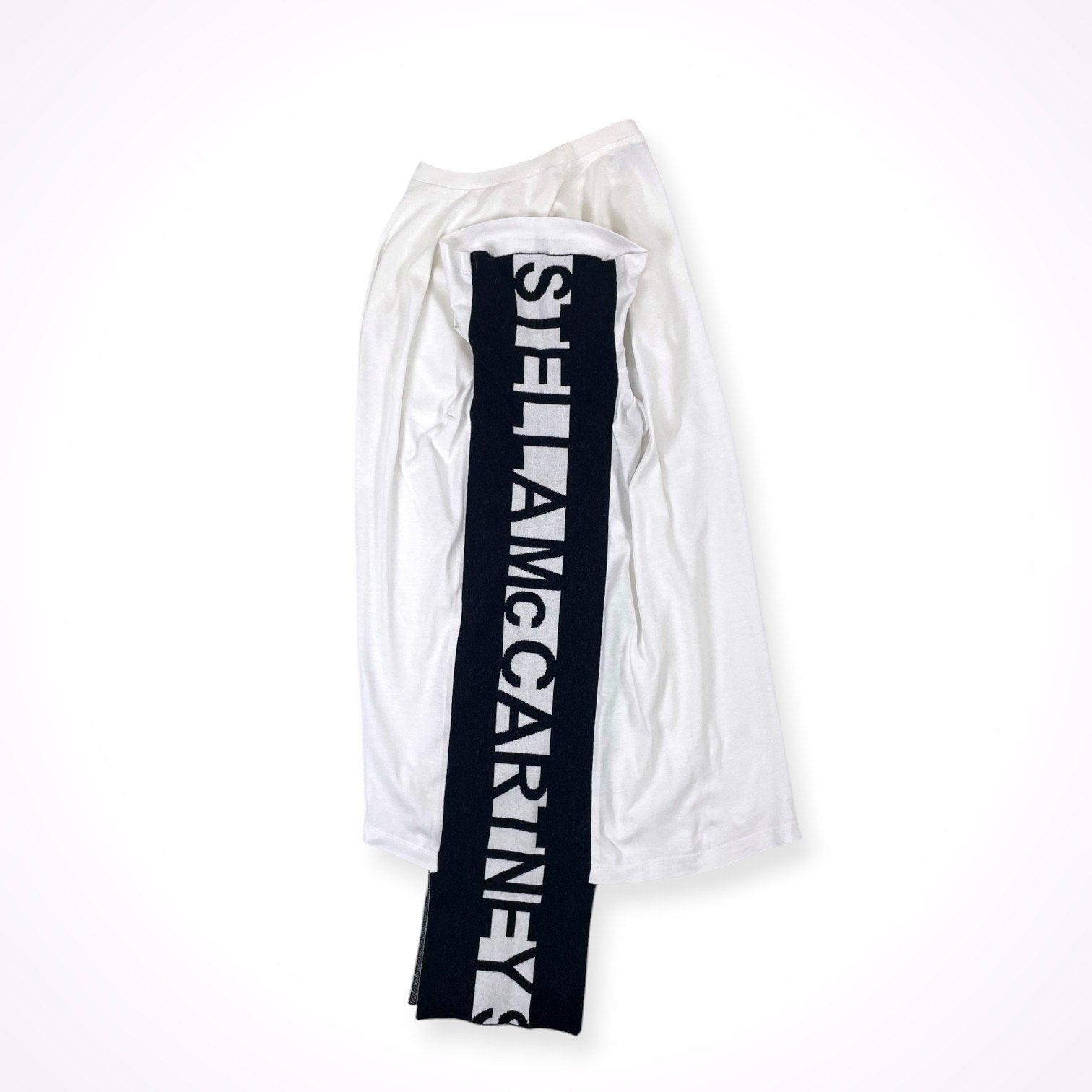 STELLA McCARTNEY / ロゴニット切替Tシャツ 参考定価：60,000程度 SIZE:40