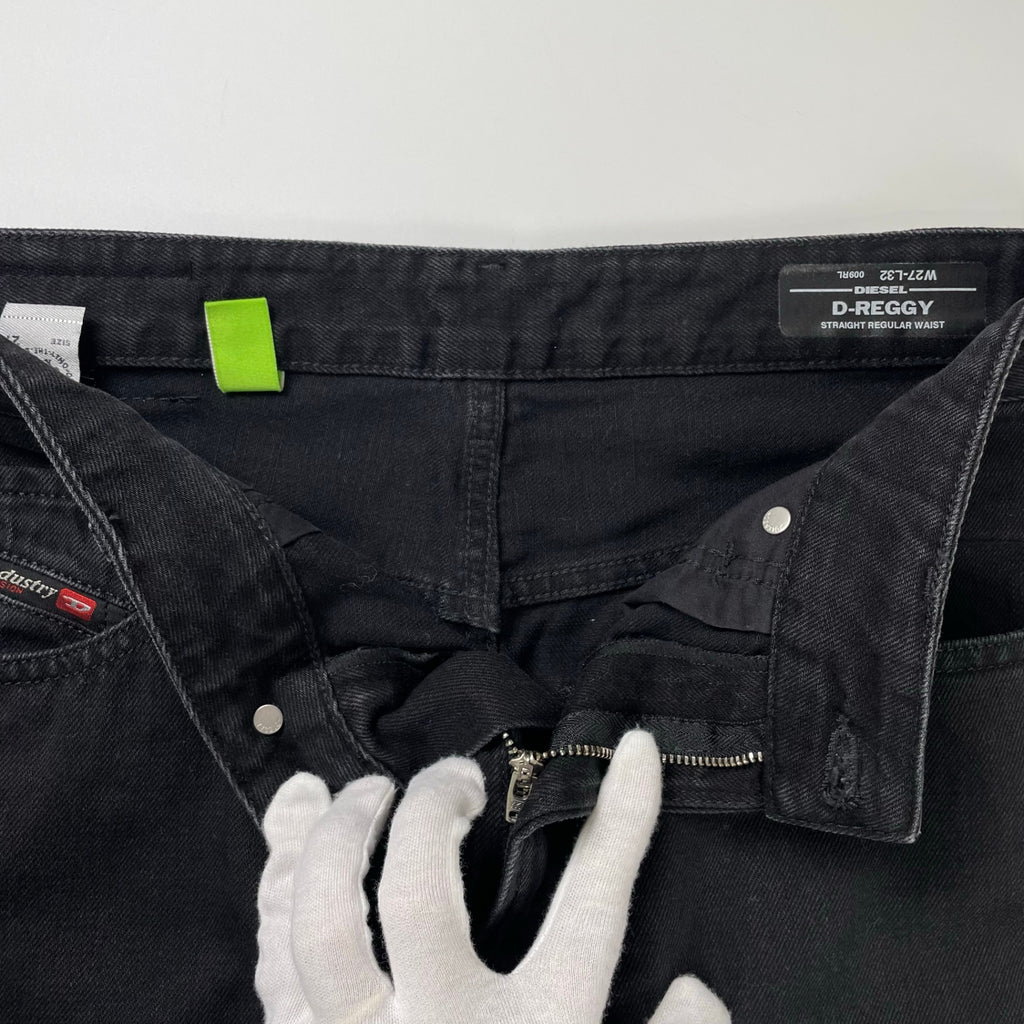 DIESEL ディーゼル / D-REGGY ワイドデニムパンツ 参考定価：30,000程度 SIZE:W27