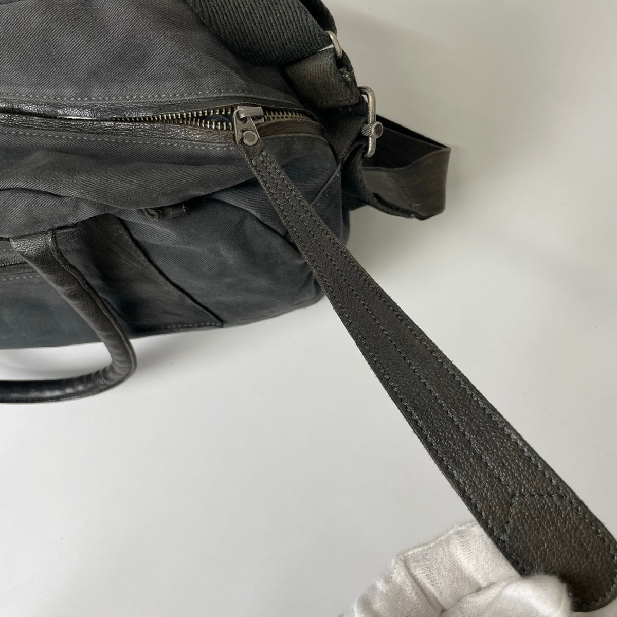 BARK TANNAGE / 2WAYレザーハンドルボストン 参考定価：22,000程度