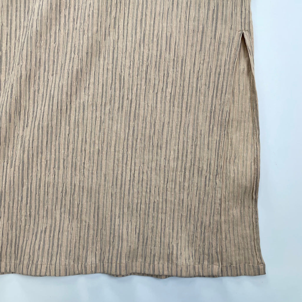 &her アンドハー / パイピングノースリーブドレス BEAMS取扱い 参考定価：20,000程度 SIZE：FREE