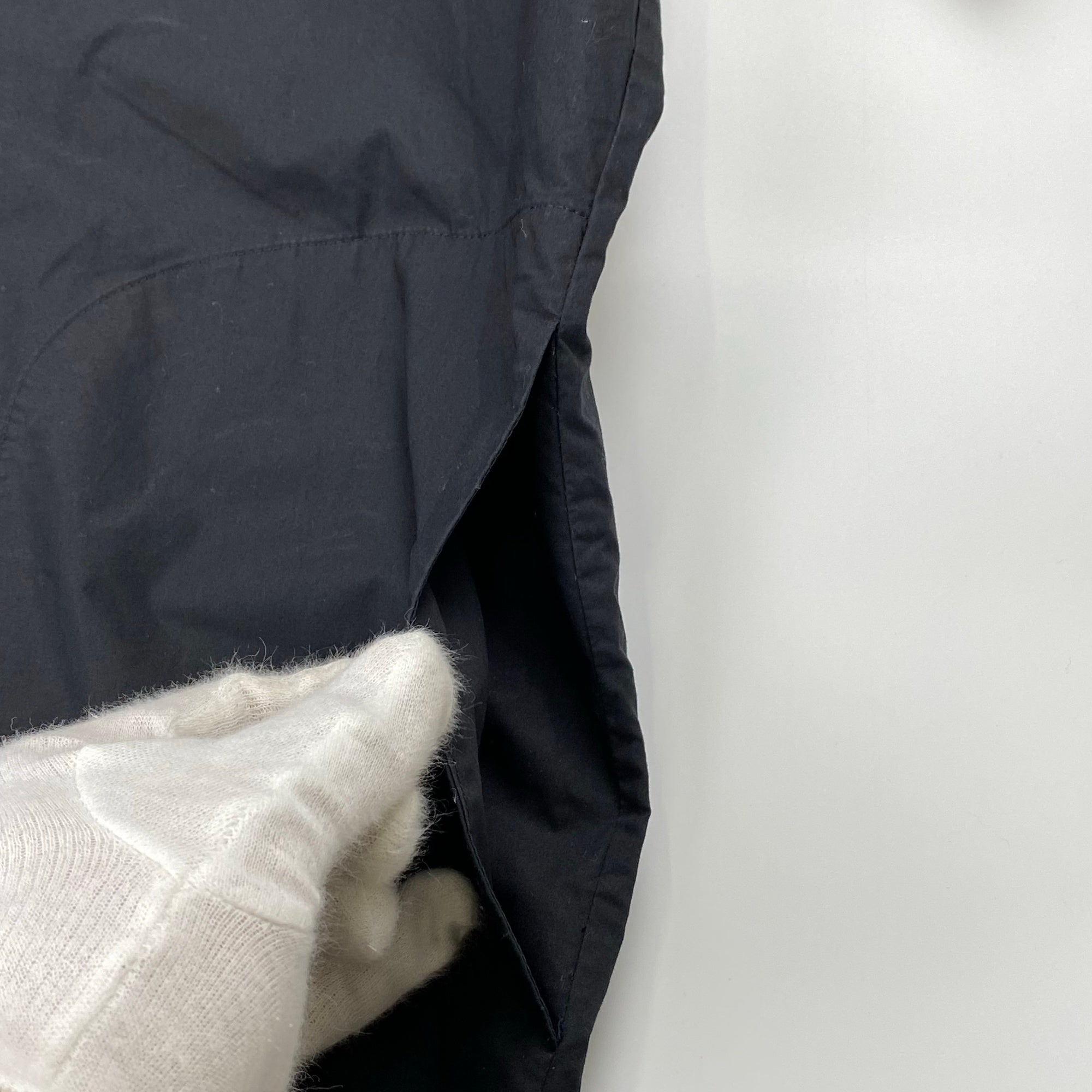 Acne Studios アクネ ストゥディオズ / ビッグシルエットシャツワンピース コットン100％ 金ボタン 参考定価：39,000+tax SIZE:34